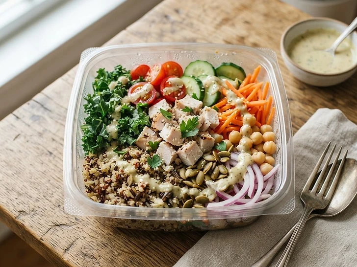 High Protein Turkey And Quinoa Bowl
