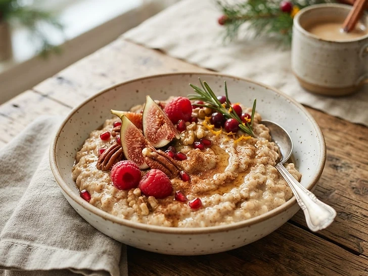 Holiday Oatmeal Bowl