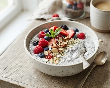 Berry Chia Pudding