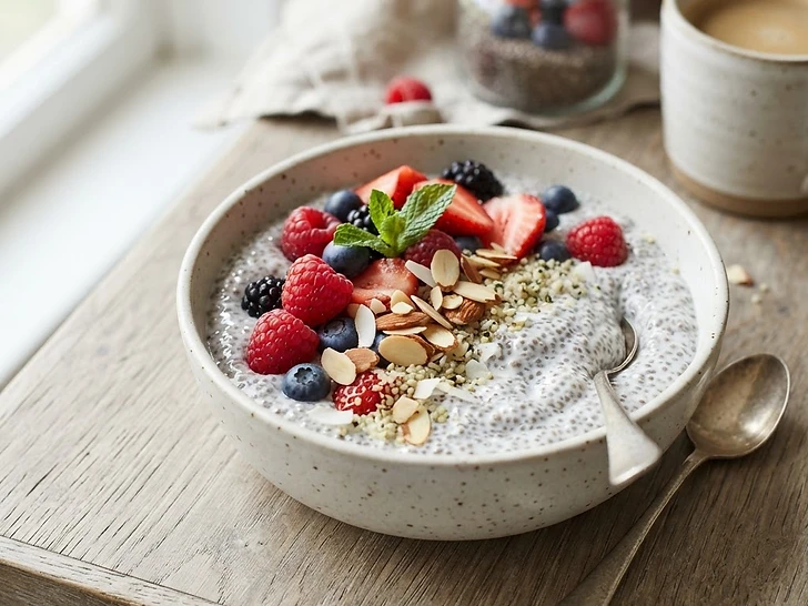 Berry Chia Pudding
