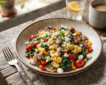 Egg and Vegetable Scramble