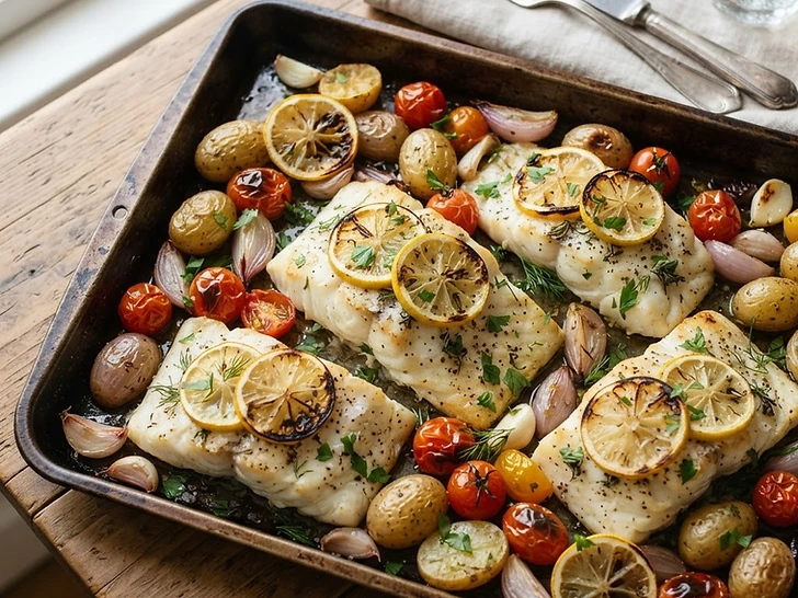 Baked Lemon Pepper White Fish