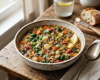Lentil Soup with Vegetables