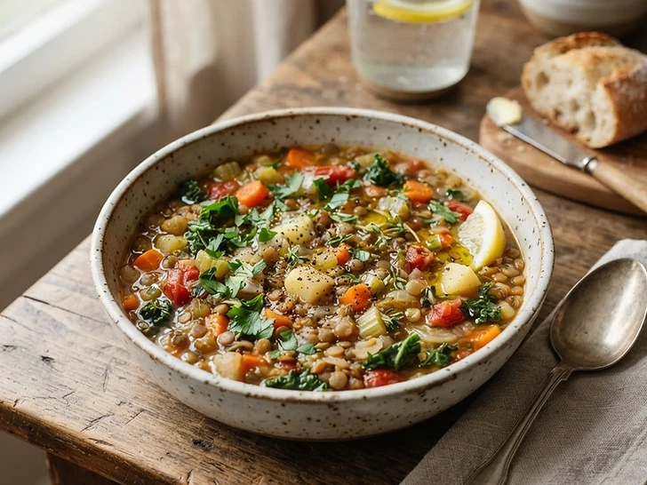 Lentil Soup with Vegetables