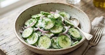 Cucumber and Dill Salad — diabetic-friendly recipe
