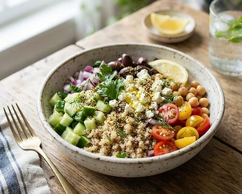 Mediterranean Quinoa Bowl