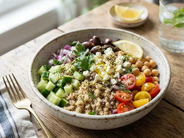 Mediterranean Quinoa Bowl
