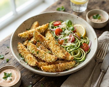 Air Fryer Crispy Zucchini