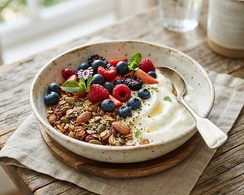 Mixed Berry Yogurt Bowl