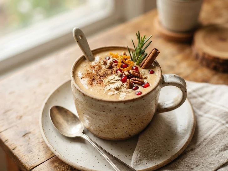 Holiday Spiced Oat Smoothie