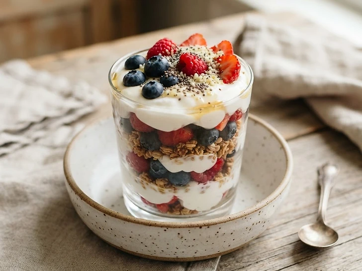 Greek Yogurt Berry Parfait