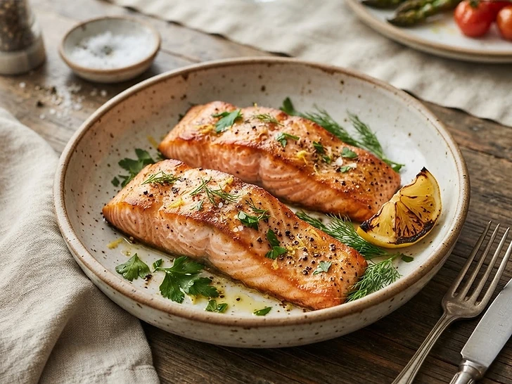 Air Fryer Salmon Fillets