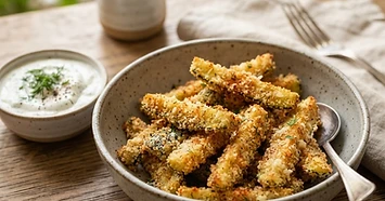Air Fryer Zucchini Fries — diabetic-friendly recipe