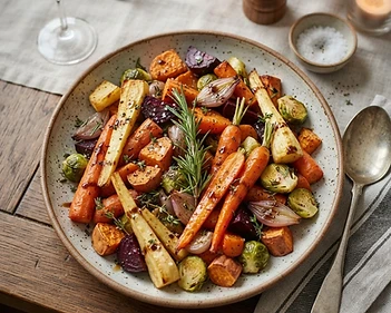 Holiday Roasted Root Vegetable Medley