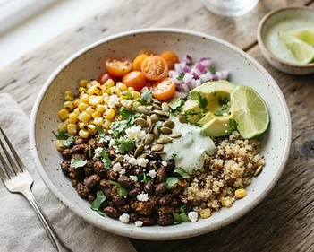 Black Bean and Corn Grain Bowl