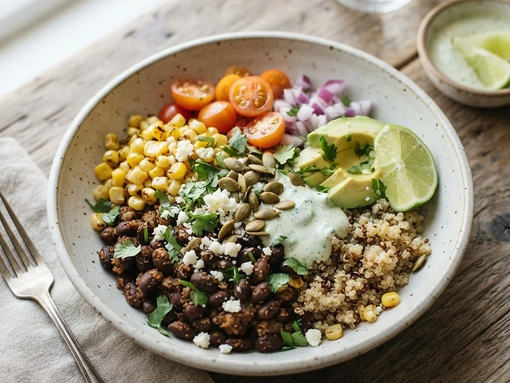 Black Bean and Corn Grain Bowl