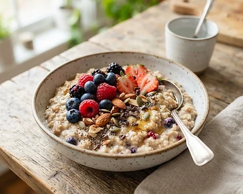 Berry Protein Oatmeal
