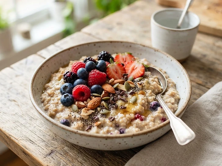 Berry Protein Oatmeal