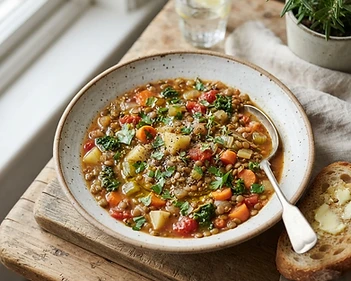 Slow Cooker Lentil Stew