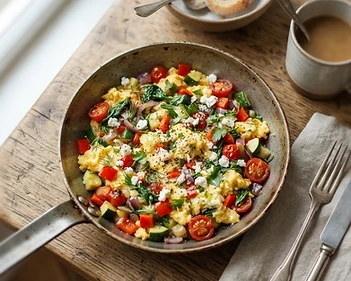 Budget Egg And Veggie Hash