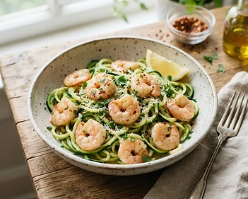 Shrimp Scampi with Zucchini Noodles
