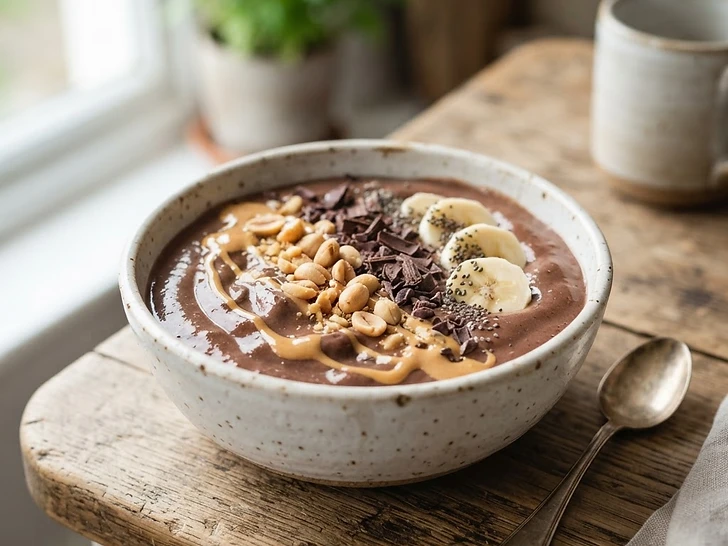 Chocolate Peanut Butter Smoothie