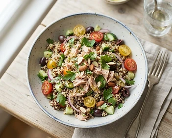 Quinoa And Tuna Protein Salad
