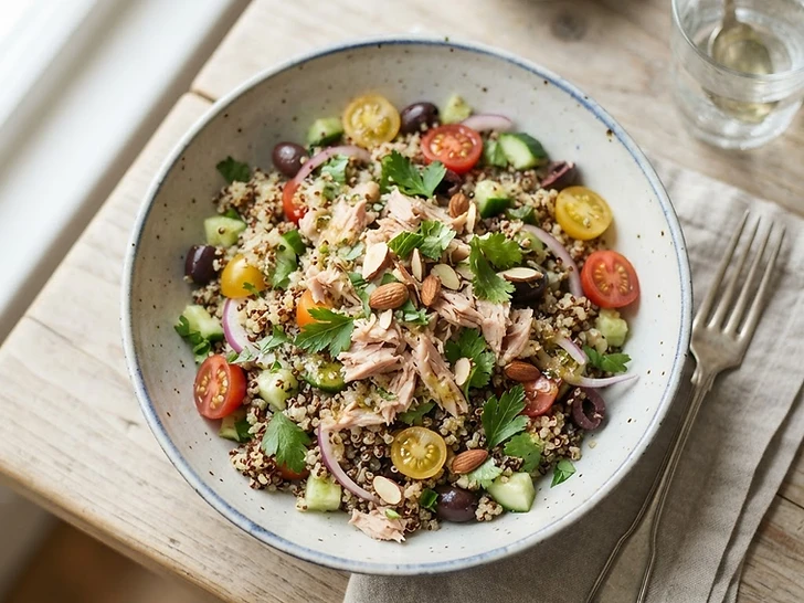 Quinoa And Tuna Protein Salad