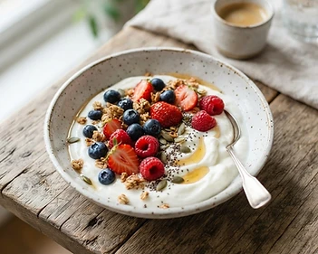Quick Berry Yogurt Bowl