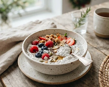 High Fiber Chia Pudding