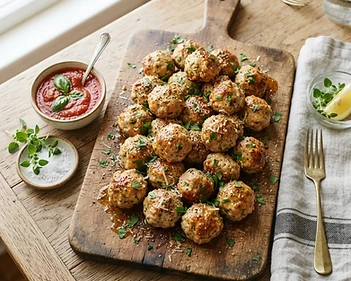 High Protein Turkey Meatballs