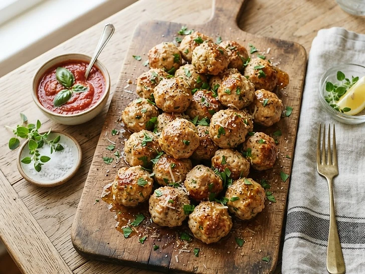 High Protein Turkey Meatballs