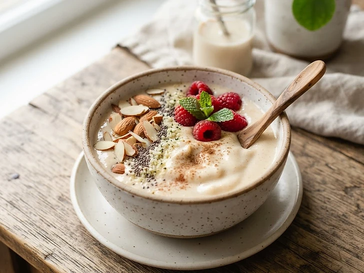 Vanilla Almond Protein Smoothie