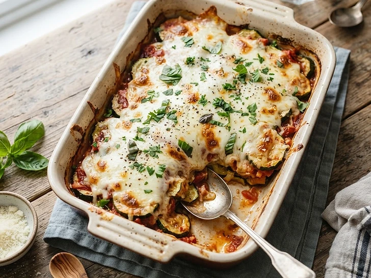 Healthy Family Zucchini Bake