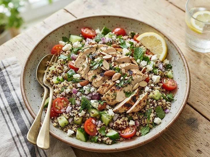 Zesty Chicken and Quinoa Salad