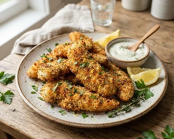 Air Fryer Lemon Herb Chicken Tenders