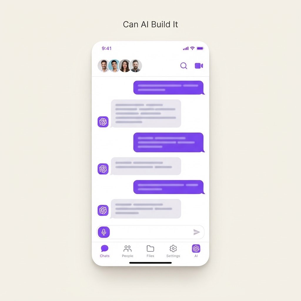 Partially, AI Can Build This: AI Team Collaboration Workspace