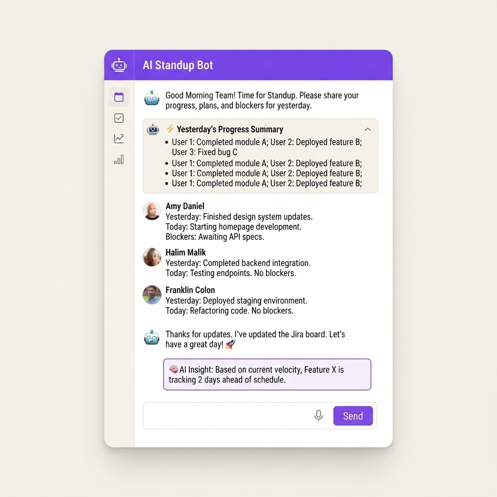 Yes, AI Can Build This: AI Daily Standup Bot