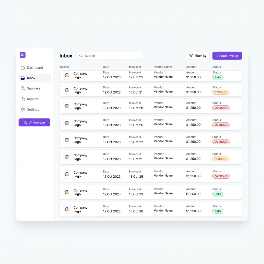 AI Invoice Inbox