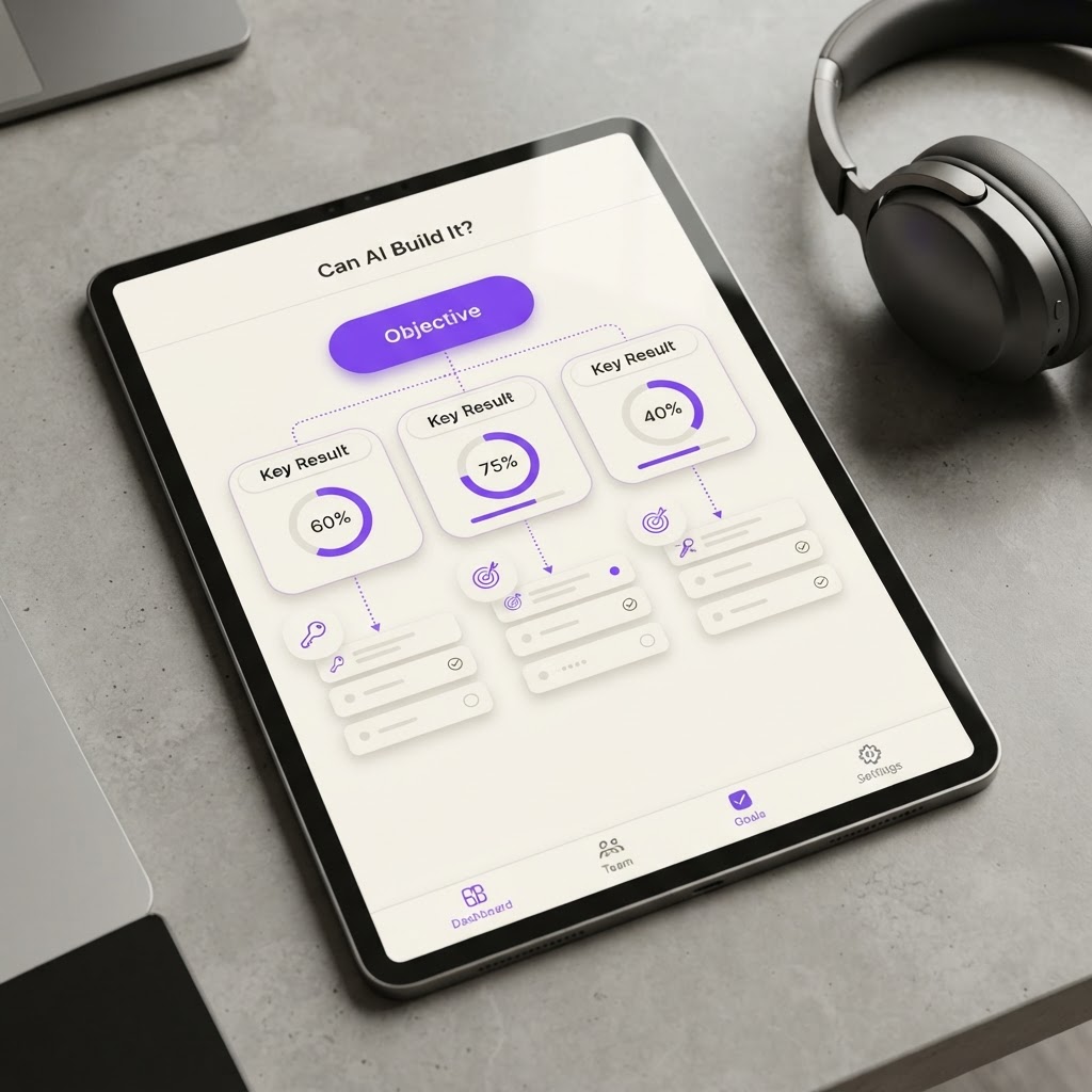 Yes, AI Can Build This: AI OKR and Goal Tracker