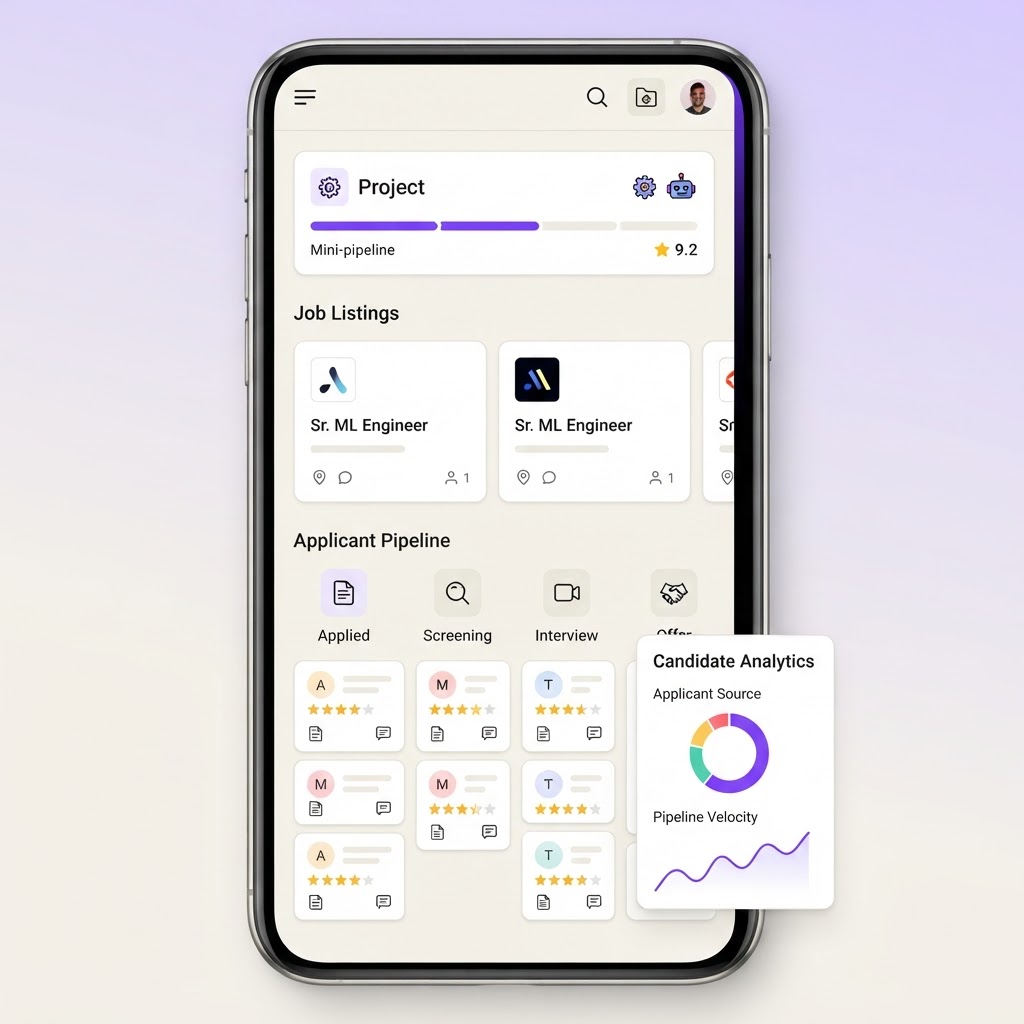 AI Job Board and Applicant Tracker