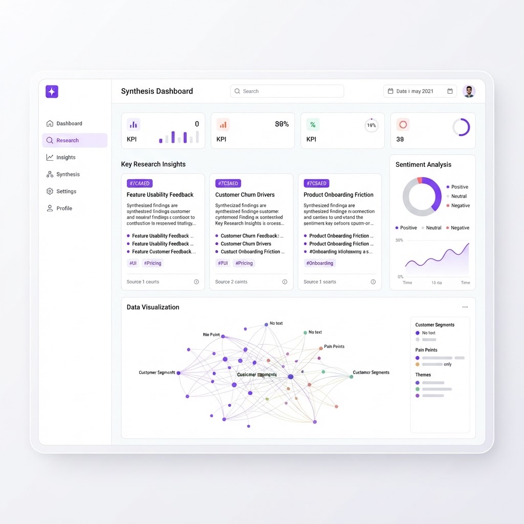 AI Customer Research Synthesizer
