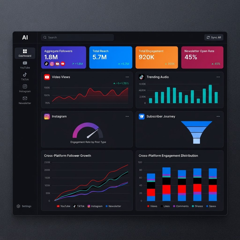 Creator Analytics Dashboard