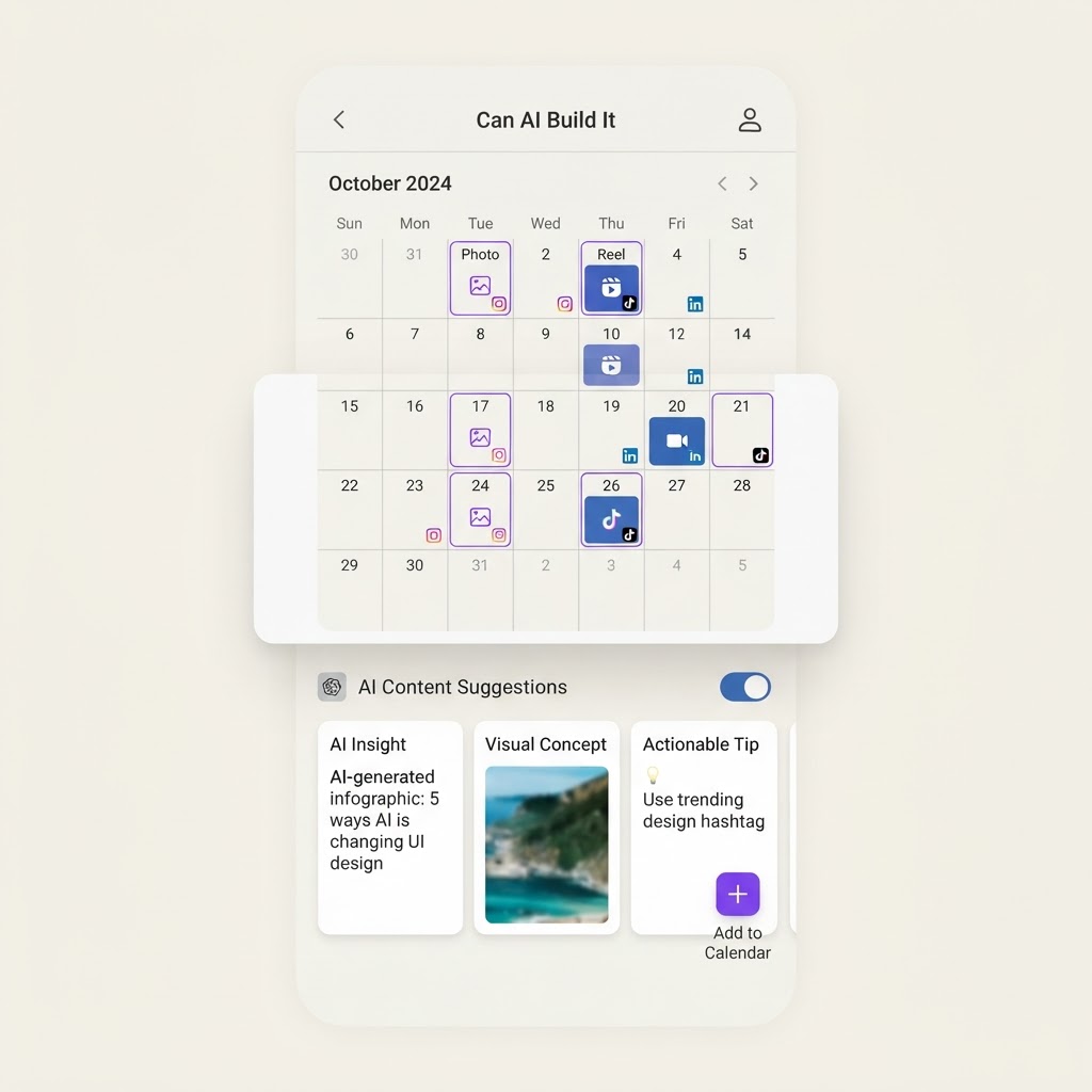 AI Content Calendar Planner