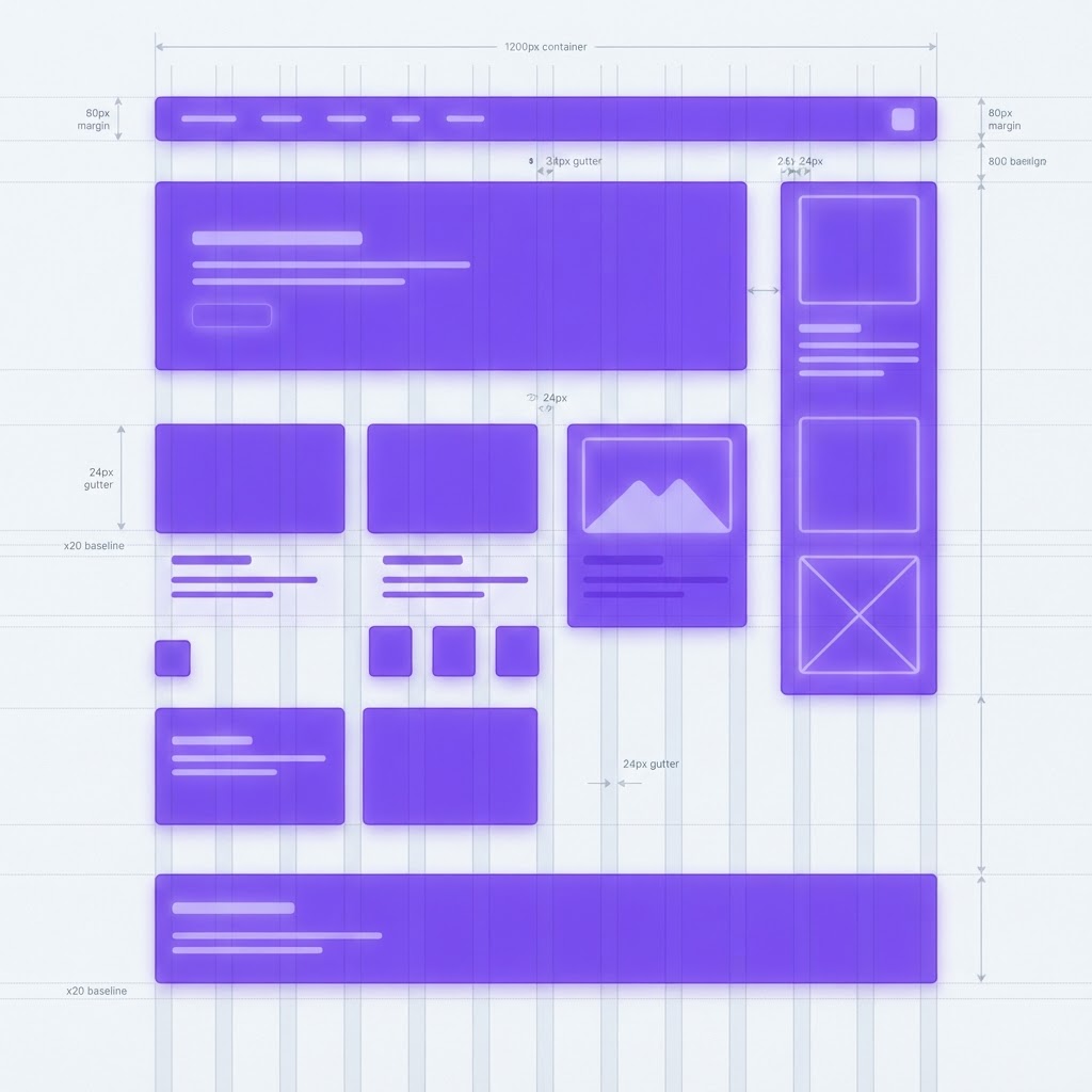 Website Grid Setup: The System Every Designer Should Master