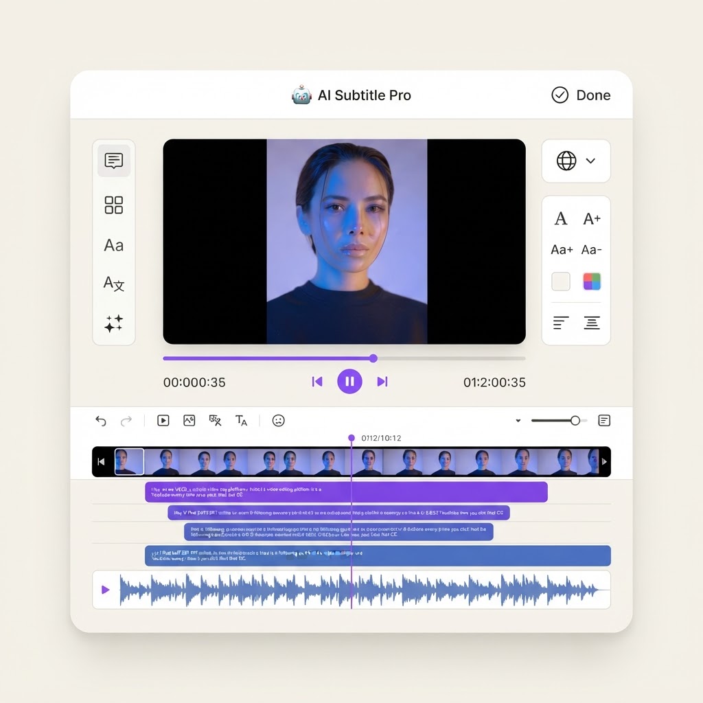 AI Video Subtitle Generator