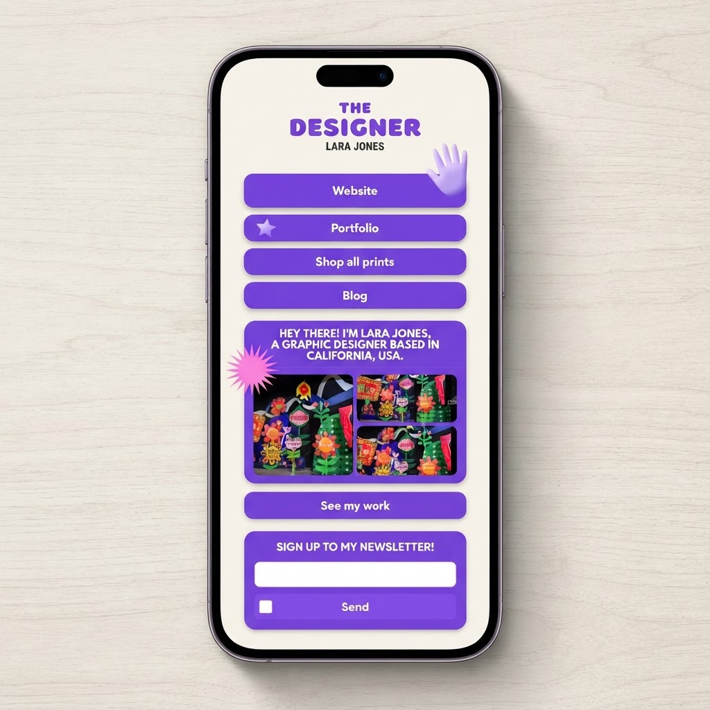 Yes, AI Can Build This: AI Link-in-Bio Page Builder