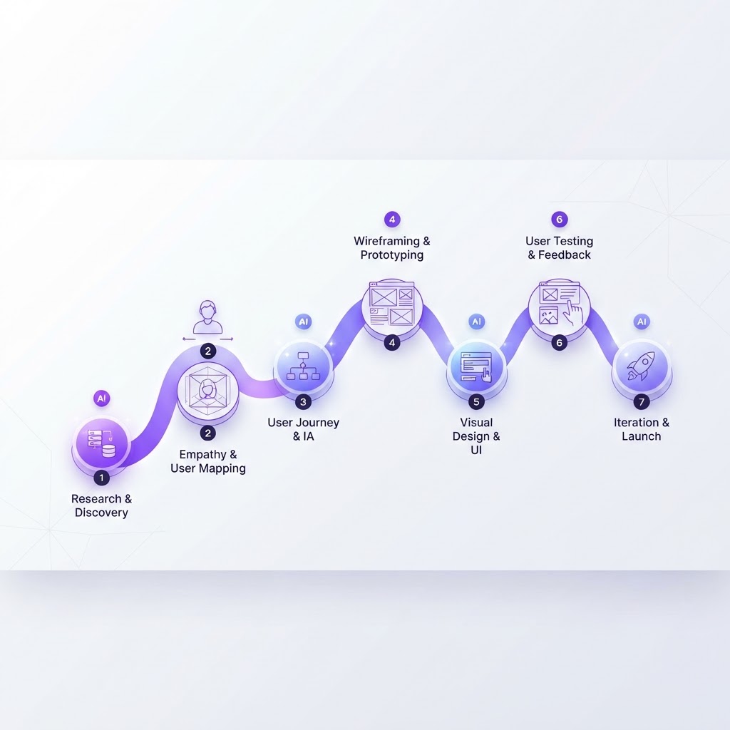 AI and UX Design: A Practical Workflow for Better Digital Experiences