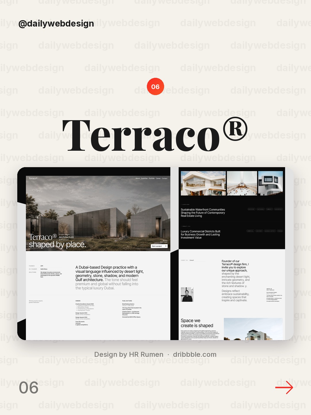Terraco® — Architecture & Interior Design by HR Rumen