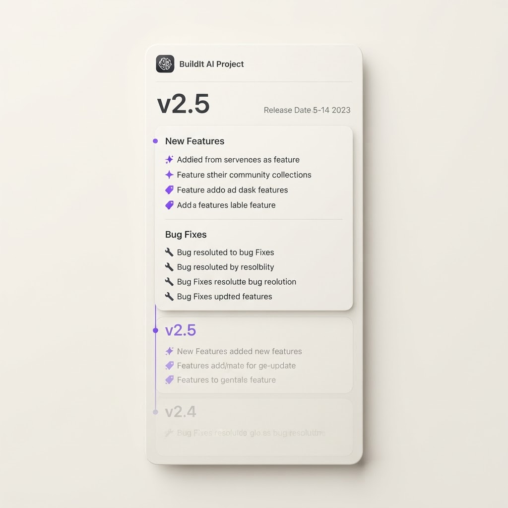 AI Changelog Generator for Product Updates